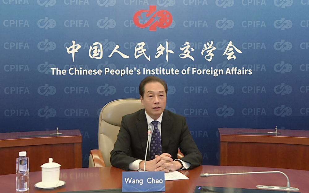 王超会长就中美人文交流问题发表主旨演讲